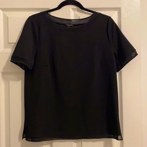 Ann Taylor small black top. NWT